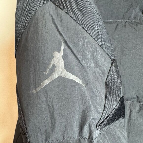 Nike Air Jordan Wings Down Parka Winter Jacket Coat Black BQ4170-010 Mens L - Picture 13 of 16